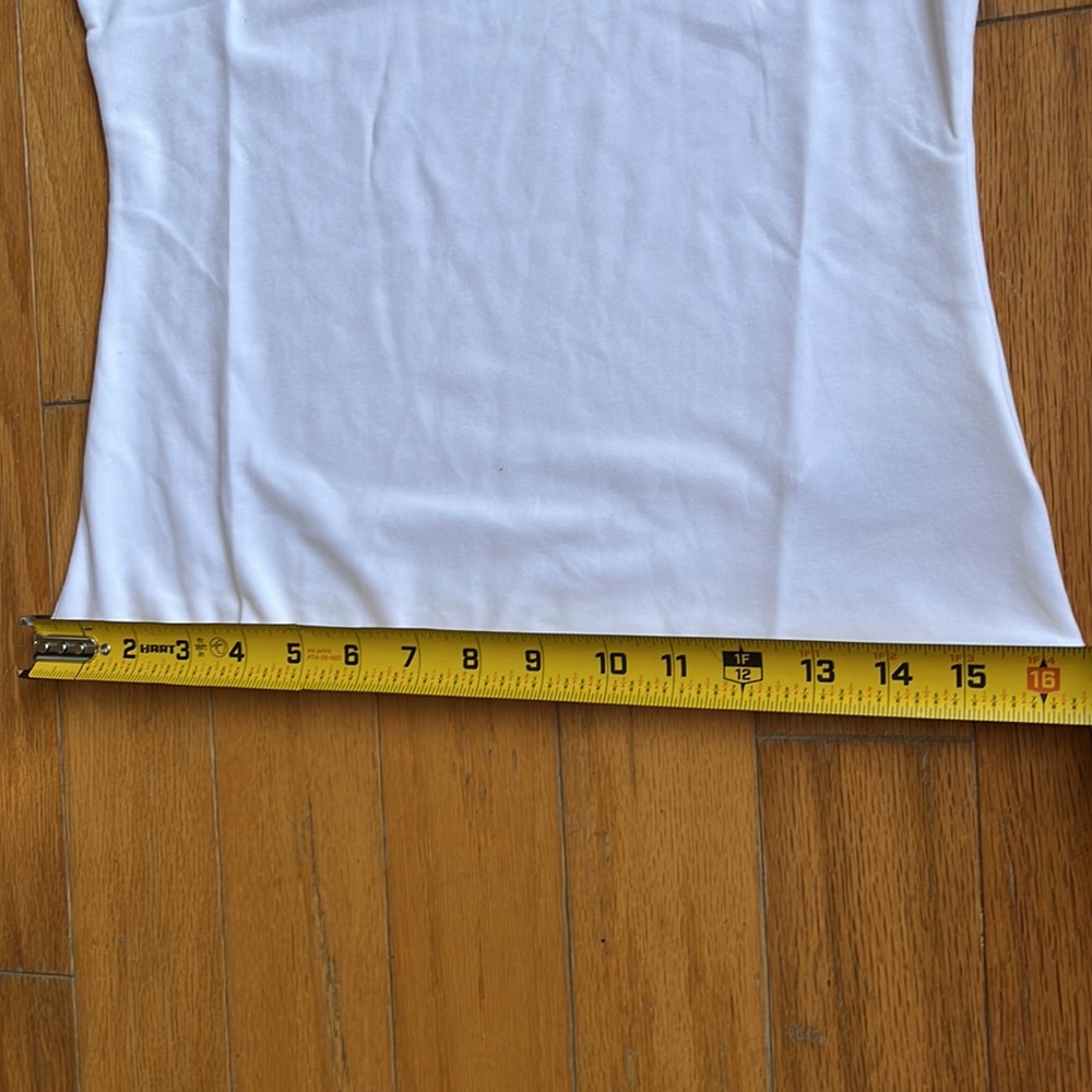BYLT Basics White Women's Tank Top - Picture 7 of 15